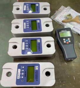 起重吊带承重计算用200数显拉力计 可以防水，潜水